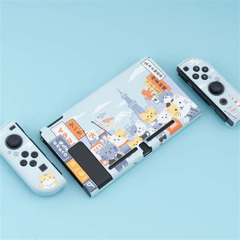 Kawaii Osaka Cats Nintendo Switch Case OoKawaii