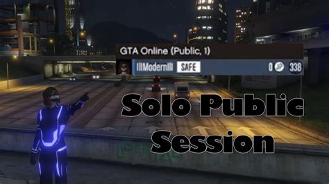 Solo Public Session GTA Online YouTube