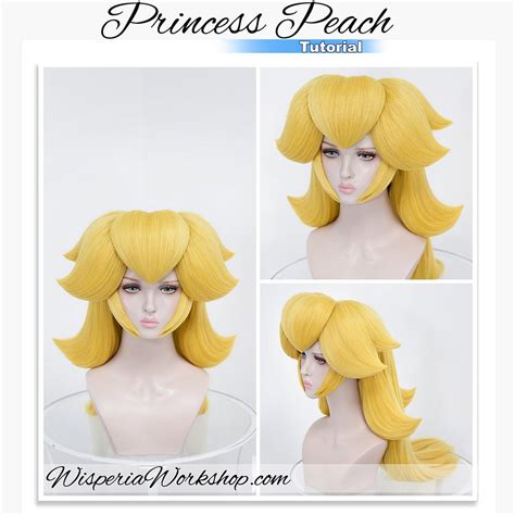 Peach wig tutorial – Wisperia Workshop