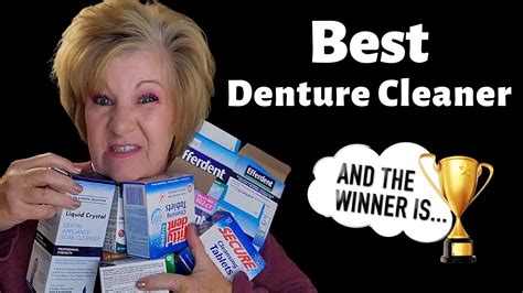 Best DENTURE CLEANER On The Market YouTube