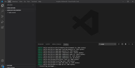 Step By Step Creation Of Angular Project With Typescript Using Visual Hot Sex Picture