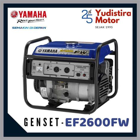 Jual Generator Genset Yamaha 4 Tak Ef2600Fw Di Seller YAMAHA