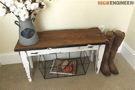 Small Entry Bench Free Diy Plans Rogue Engineer