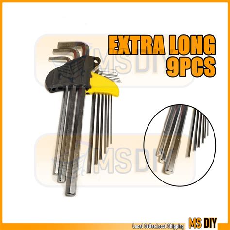 Pcs Hex Key Set Extra Long Allen Key Set Screwdriver Hex Key