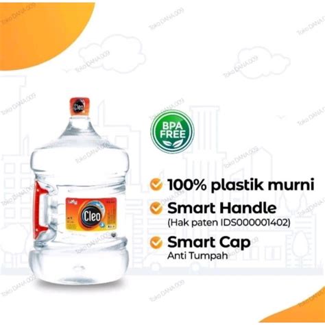 Jual Cleo Galon Liter Galon Plus Isi Plus Tisue Khusus Instant