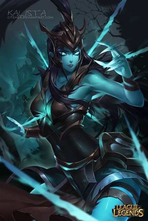 Kalista League Of Legends Fan-Art | Art-of-LoL