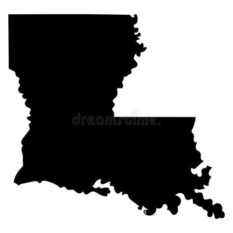 Louisiana Outline Stock Illustrations 2 154 Louisiana Outline Stock