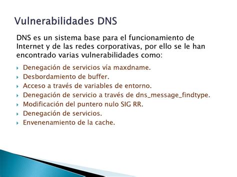 punto  seguridad en el servicio dns  descargar
