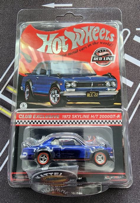 Hot Wheels Rlc Skyline H T Gt R Exclusive Red Line Club