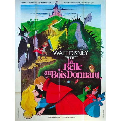 Affiche De LA BELLE AU BOIS DORMANT SLEEPING BEAUTY