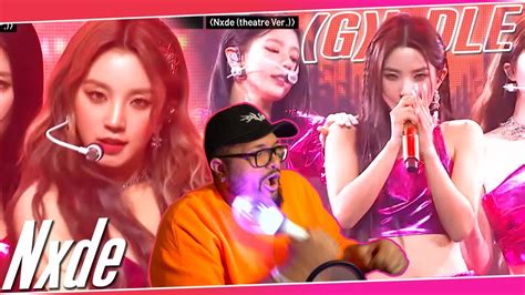 G I DLE Nxde Theatre Ver Prime Show REACTION LET THEM KNOW