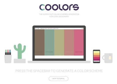 Coolors Is A New App That Quickly And Easily Generates Beautiful Color ...