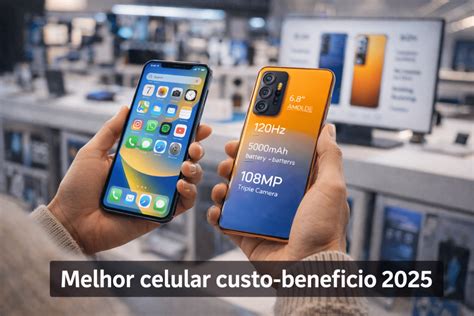 Celular Custo E Beneficio - Melhor Celular Custo-Benefício 2025: Guia de Compra