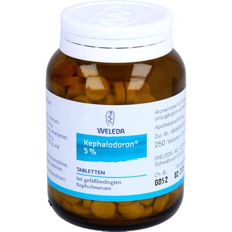 Kephalodoron Tabletten St Weleda Arzneimittel Weleda