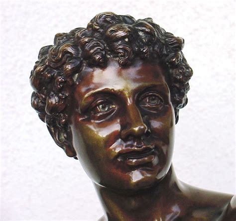 Monumental Antique Male Nude Bronze Thabard For Sale Antiques Classifieds