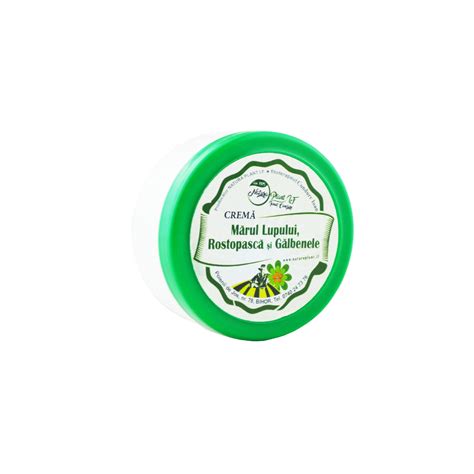 Crema Cu Marul Lupului Rostopasca Si Galbenele 100ml NATURA PLANT