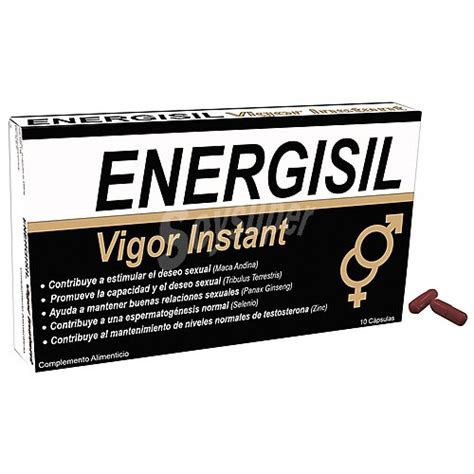 Vigor Energisil Complemento Alimenticio Que Promueve El Deseo Y La