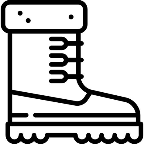 Snow Boot Special Lineal Icon