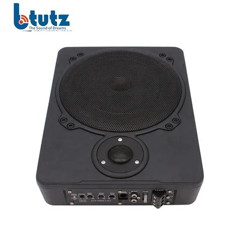 Car Audio Flat Subwoofer Active Under Seat Subwoofer Hot Model 8 Inch 12v Subwoofer For Car