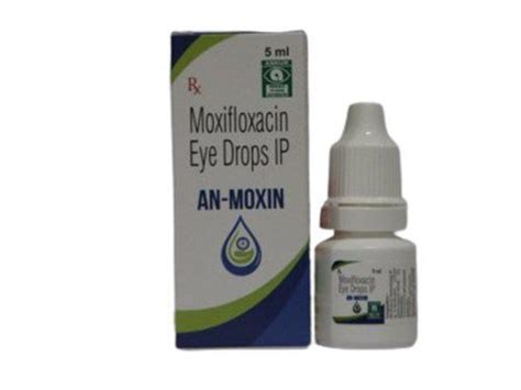 High Accuracy Antibiotic Medicine Raw Material Liquid Moxifloxacin 5 Ml Eye Drops at Best Price ...