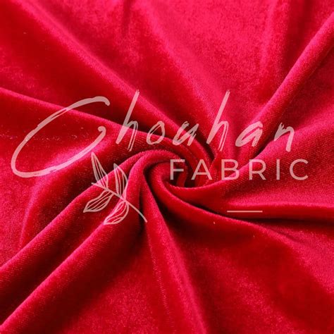 Stretchy 25 Colors Velvet Fabric Stretchy Velvet Fabric By The Yard