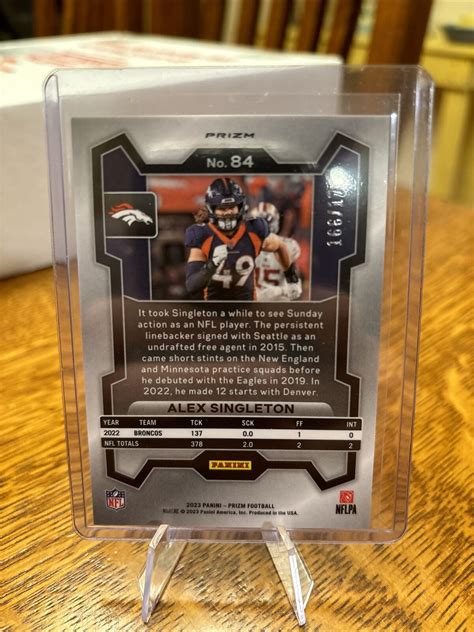 Panini Prizm Hyper Prizm Alex Singleton Ebay