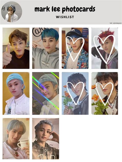 Wtb Lf Nct 127 Dream Mark Pc Photocards Empathy Dream Favourite Yzy