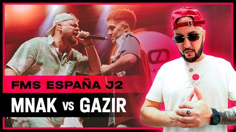 GAZIR NO PERDONA UNA CON EL VIKINGO GAZIR VS MNAK EN FMS ESPAÑA J2