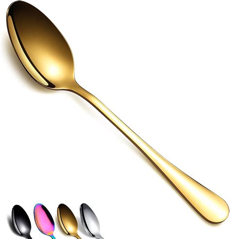 Gold Dinner Spoon Of Berglander Stainless Steel Titanium