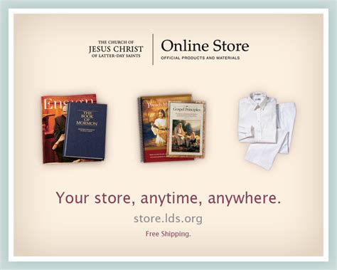 New LDS Online Store For Church Materials LDS365 Resources From The