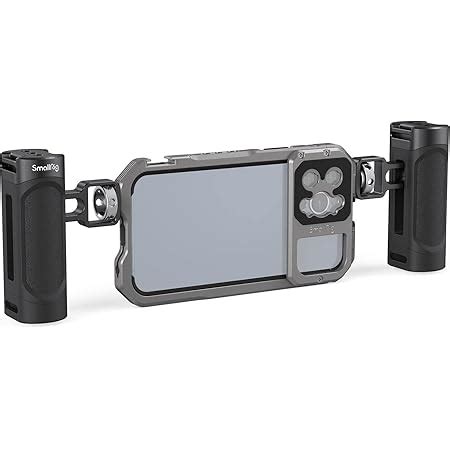 SMALLRIG Cage Kit Para IPhone 14 Pro MAX Jaula De Aluminio Con Control