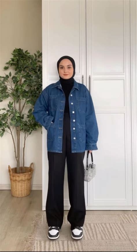 Inspirasi Ootd Jaket Jeans Hijab Zalora Thread