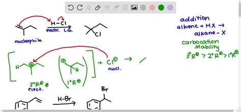 Solved Draw The Complete Mechanism For Each Polar Reaction Below