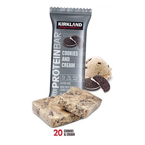 Kirkland Signature Barras De Prote Nas Cookies Y Crema Oz