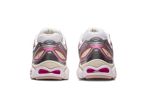 Where To Buy The Womens Asics Gel Nimbus 9 Pinksilver Sneaker Freaker