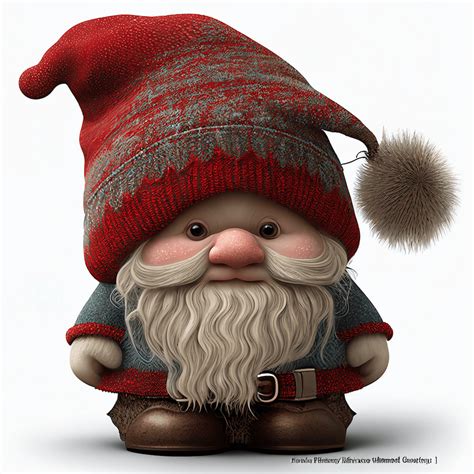 Christmas Gnome Clipart Free Masterbundles