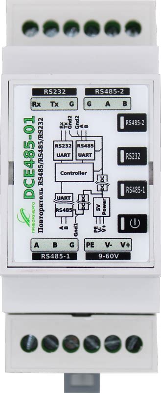 Приборэнерго RS484/RS485/RS232 DCE485-01 инструкция