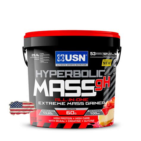 Гейнер USN Hyperbolic Mass gH Gainer 4 кг | купить в Астане