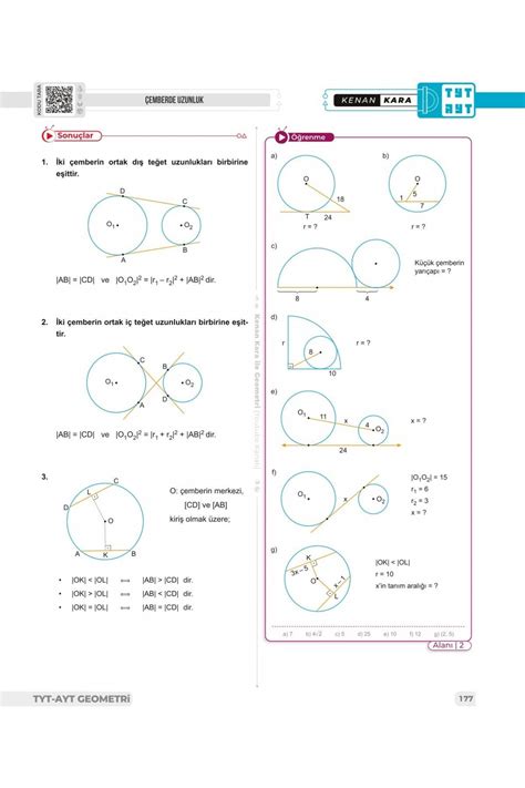 Kr Akademi Yay Nlar Kenan Kara Tyt Ayt Geometri Video Ders Kitab