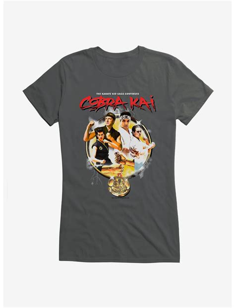 Cobra Kai The Saga Continues Girls T Shirt Hot Topic