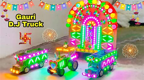 Goari Poja Dura Navmi Kaalimoorti Mini Dj Truck Ganesh Radha Krishna