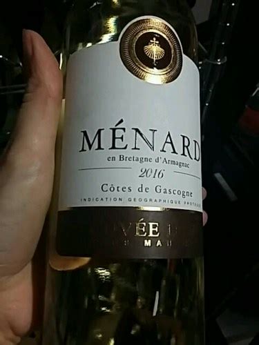 2016 Domaine de Ménard Cuvée d Or Gros Manseng Vivino US