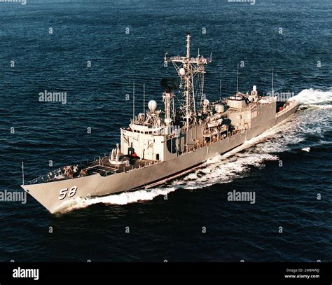 A Port Bow View Of The Guided Missile Frigate SAMUEL B ROBERTS FFG 58