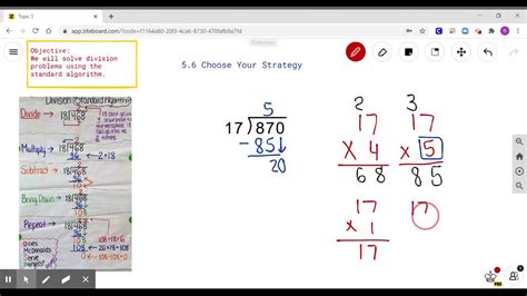 Division Standard Algorithm Worksheet