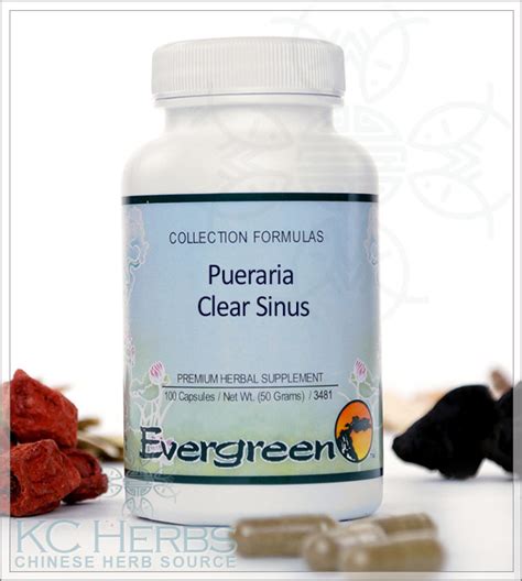 Pueraria Clear Sinus By Evergreen Herbs KC Herbs