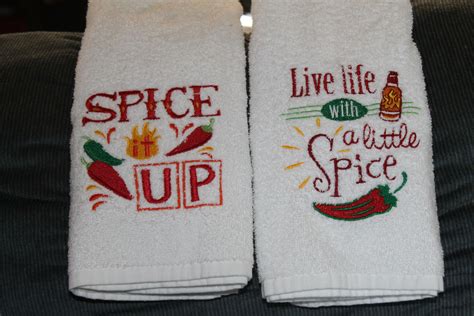 Kitchen Towel Embroidery Designs: Adding a Touch of Charm to Your Kitchen | Helmuth Projects