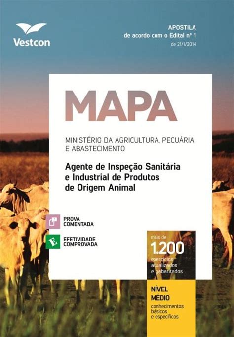 Apostila MAPA AISIPOA Agente de Inspeção Sanitária