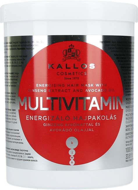 Maska do włosów Kallos KJMN Multivitamin Mask maska 1000ml Opinie i