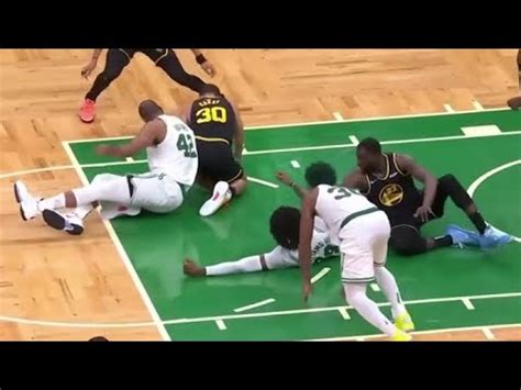 Insane Nba Recap Entire Boston Players Hunting For Steph Curry S Ball