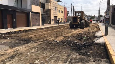 Mpt Rehabilita Pavimento Afectado En La Calle Panam Por Rotura De